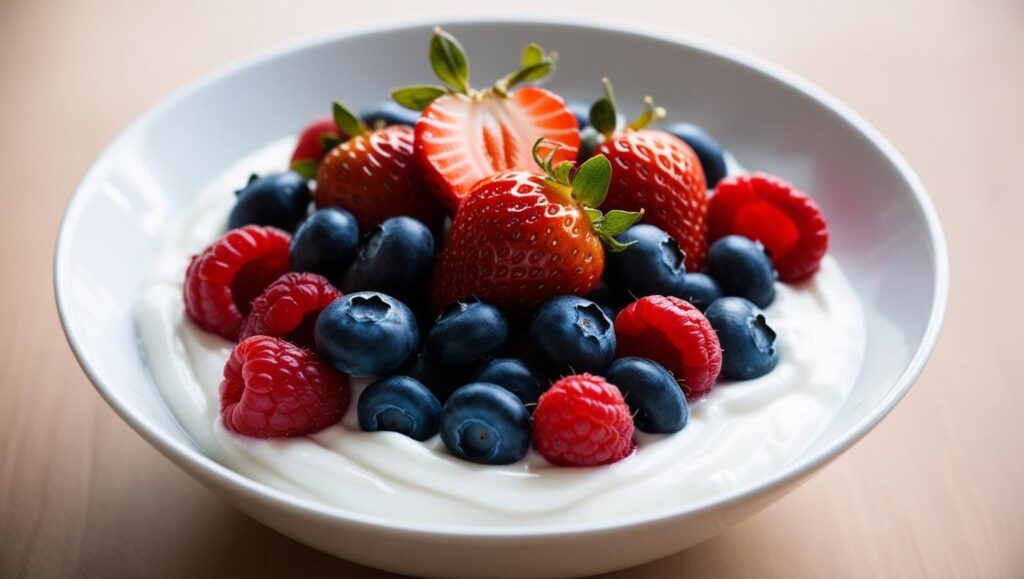 Greek Yogurt with Berries