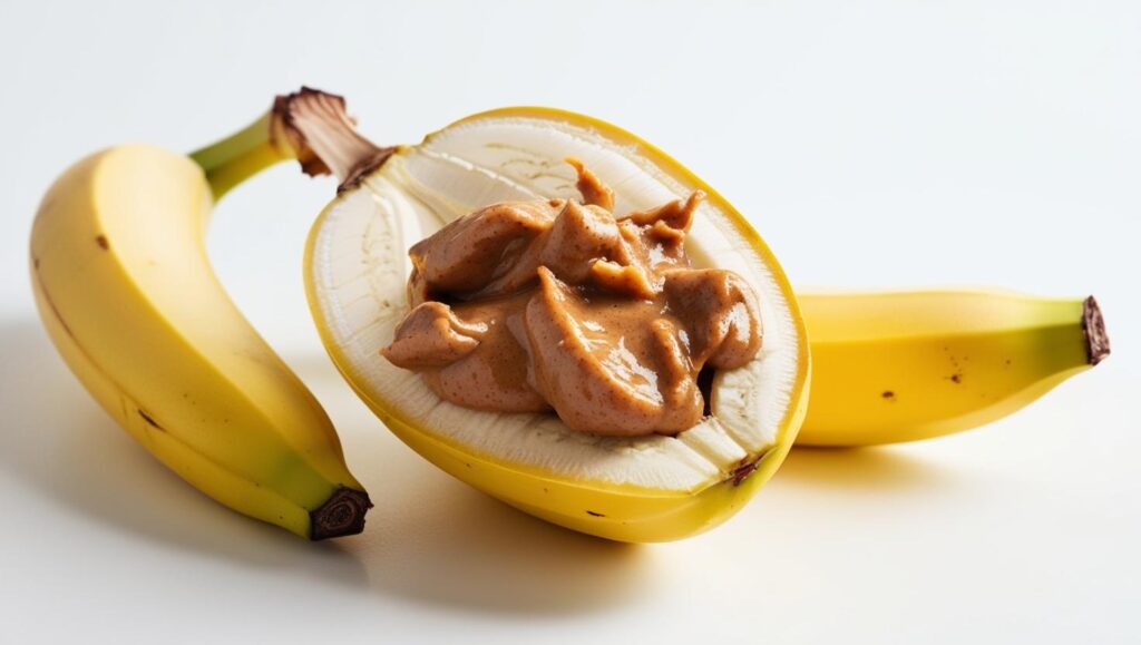 Banana with Almond Butter