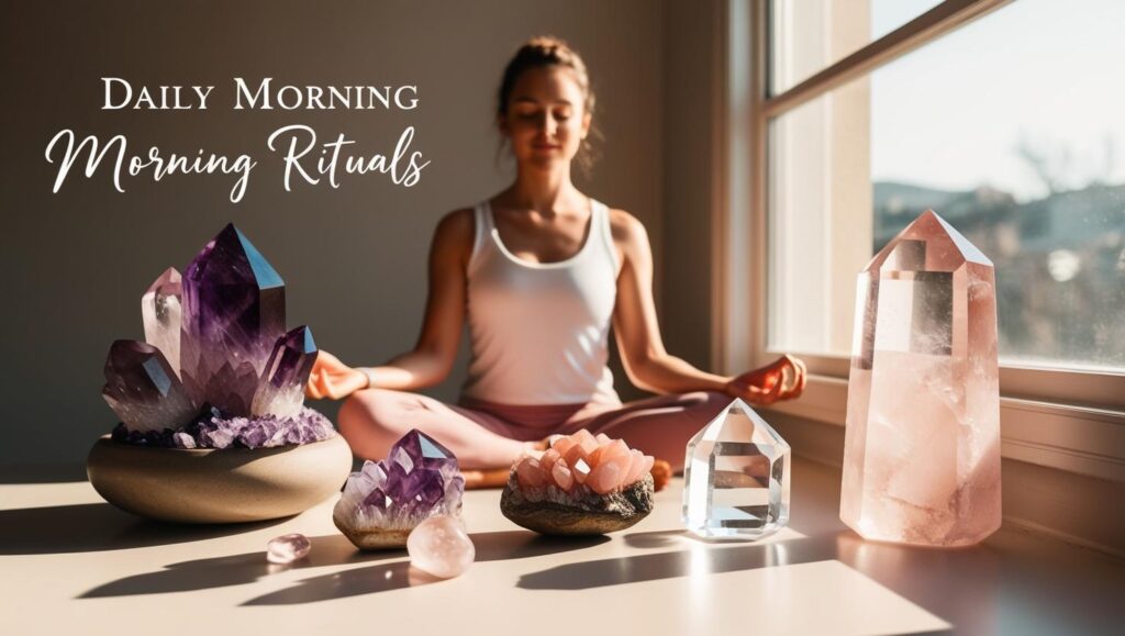 CRYSTALS IN YOUR DAILY RITUALS