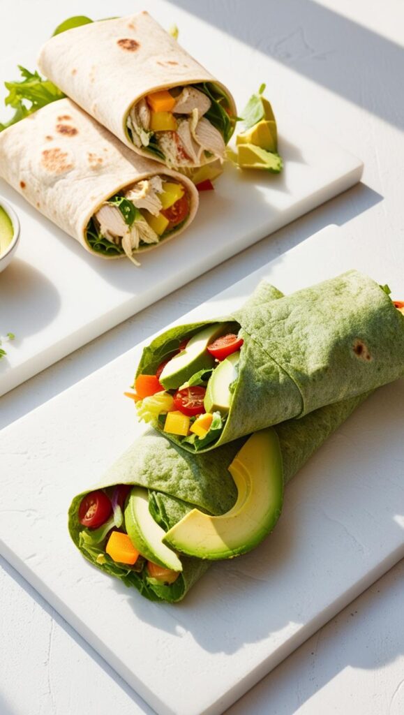 Black Bean and Corn Wrap