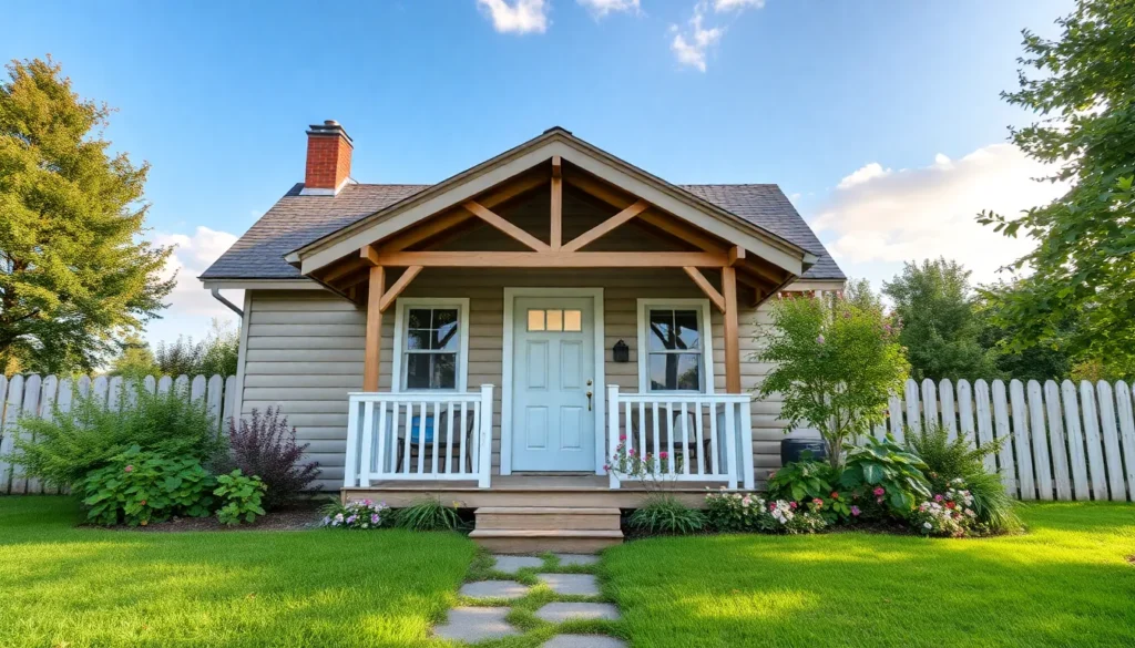 Imagine stepping into a cozy cottage.