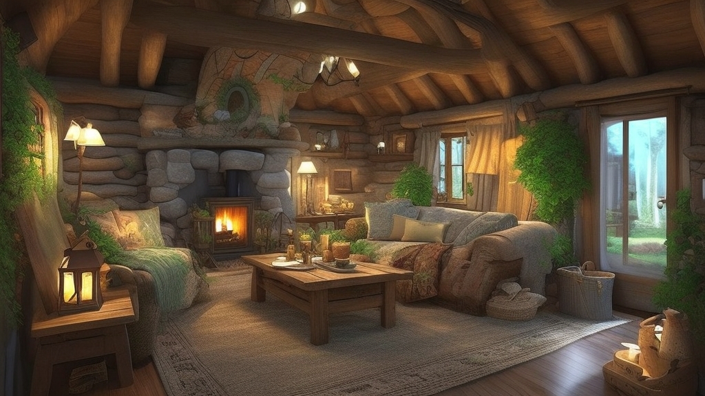 Imagine stepping into a cozy cottage.