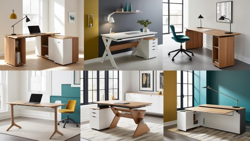 Multi-Functional Desks and Convertible Furniture