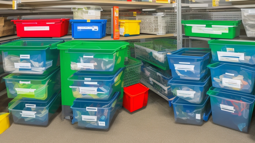 The Clear Bins: Easy to See, Easy to Find