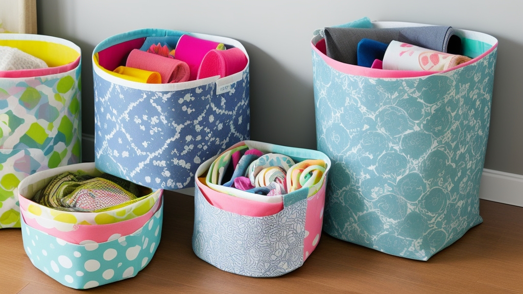 The Fabric Storage Bins: Stylish and Functional