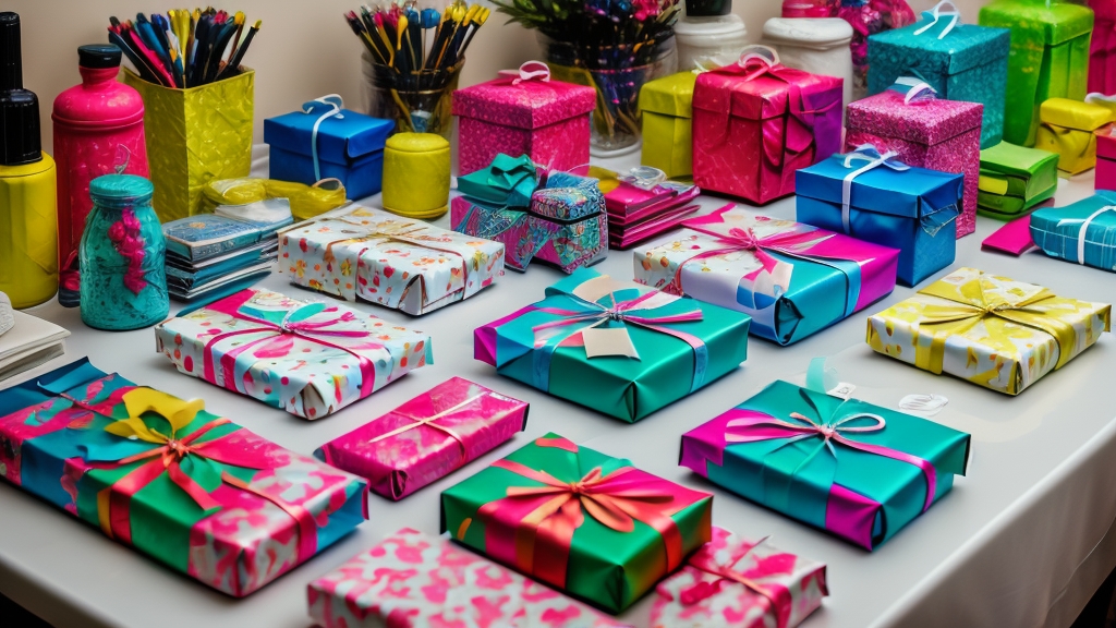 The Gift Wrap Station: A Dedicated Space