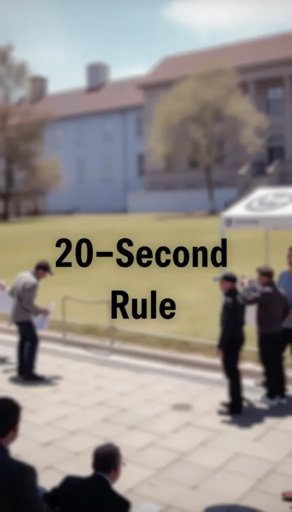 The 20-Second Rule