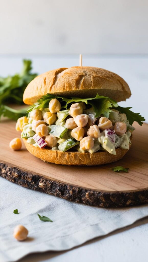 Chickpea Salad Sandwich