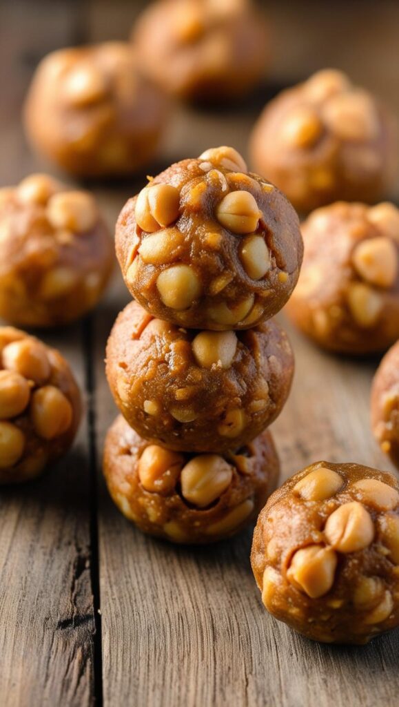 Chickpea and Peanut Butter Energy Bites