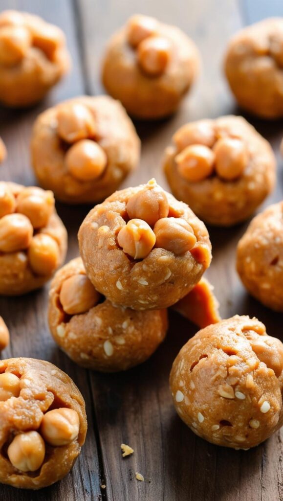 Chickpea and Peanut Butter Energy Bites