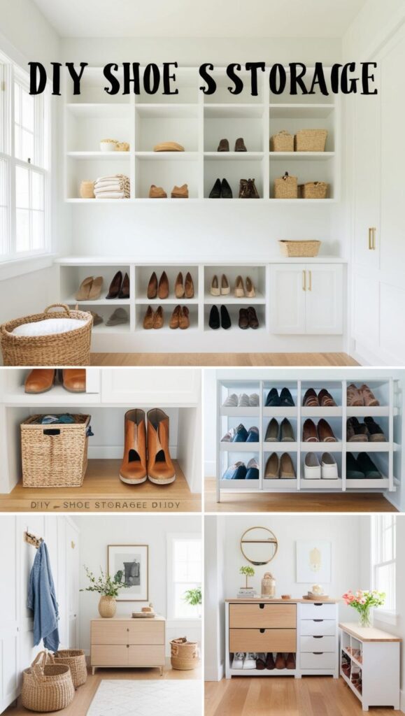 DIY Shoe Storage Solutions