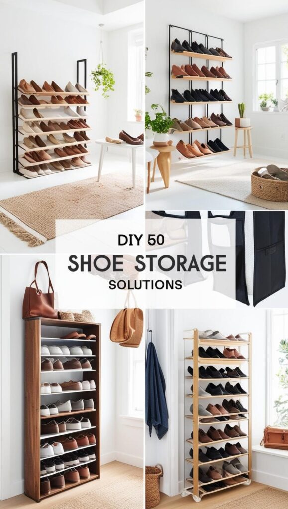 DIY Shoe Storage Solutions