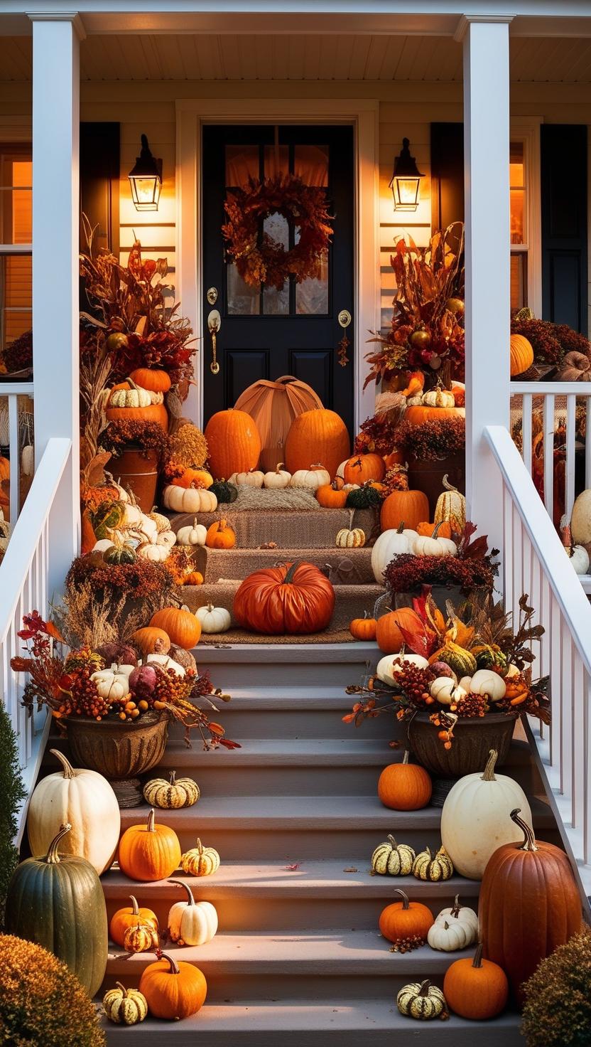 25 Sensational Front Porch Fall Decor Ideas: A Comprehensive Guide