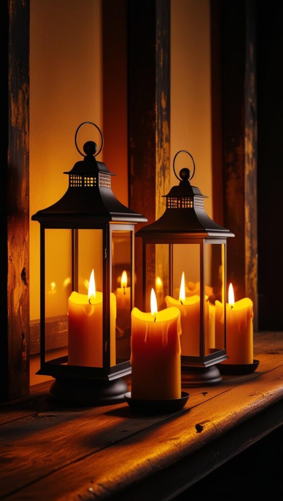 Lanterns and Candles: A Warm Glow