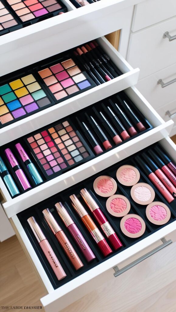 Creative Makeup Storage Drawer Ideas