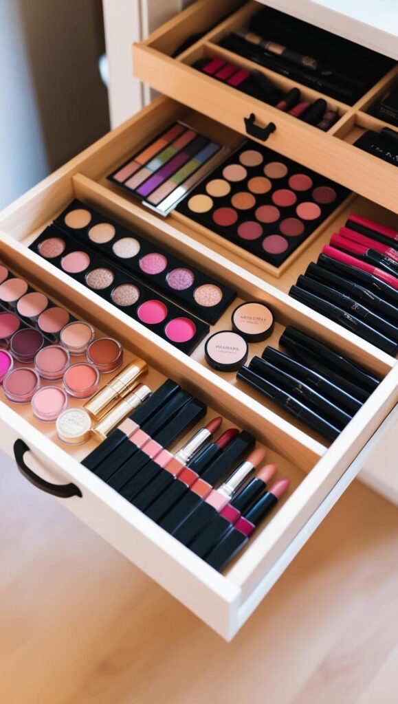 Creative Makeup Storage Drawer Ideas