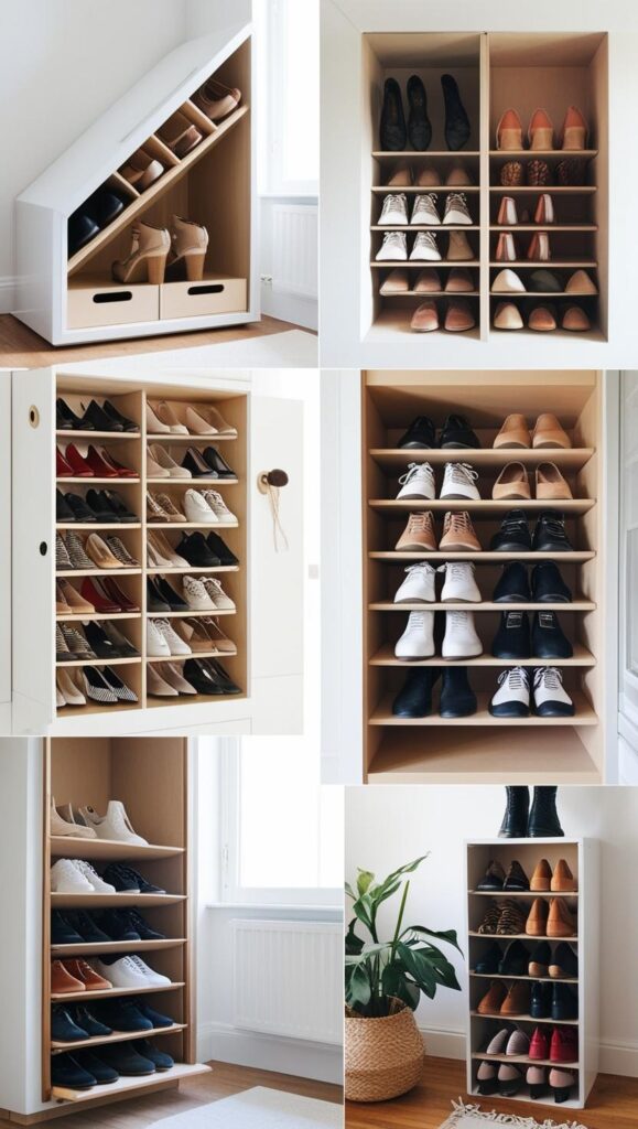 Shoe Storage in Unexpected Places