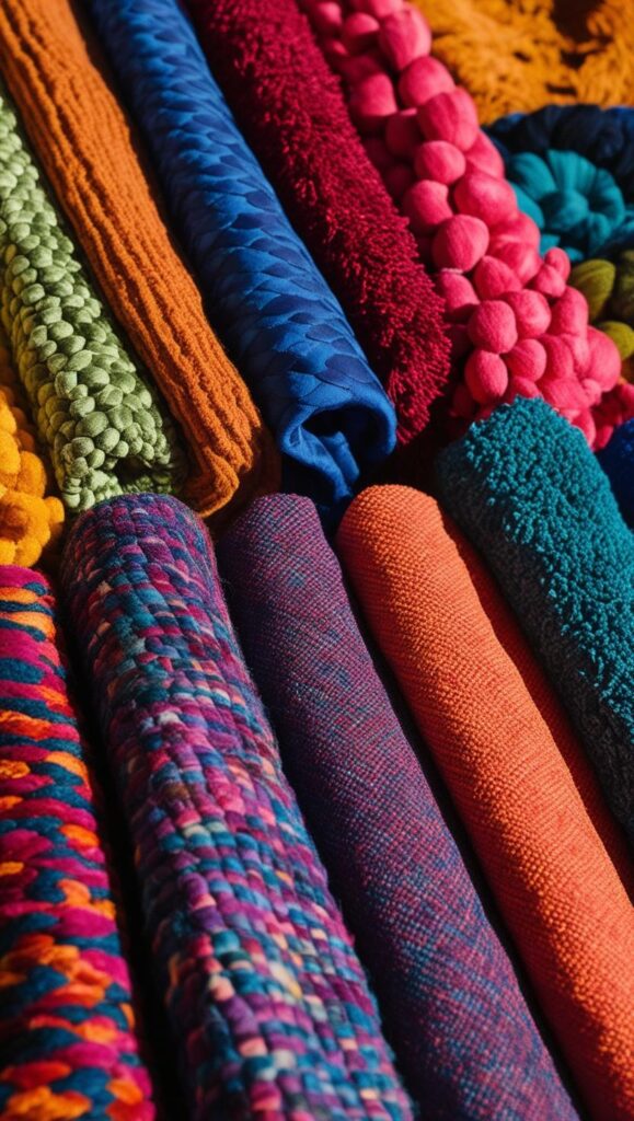 Introduce Color with Textiles