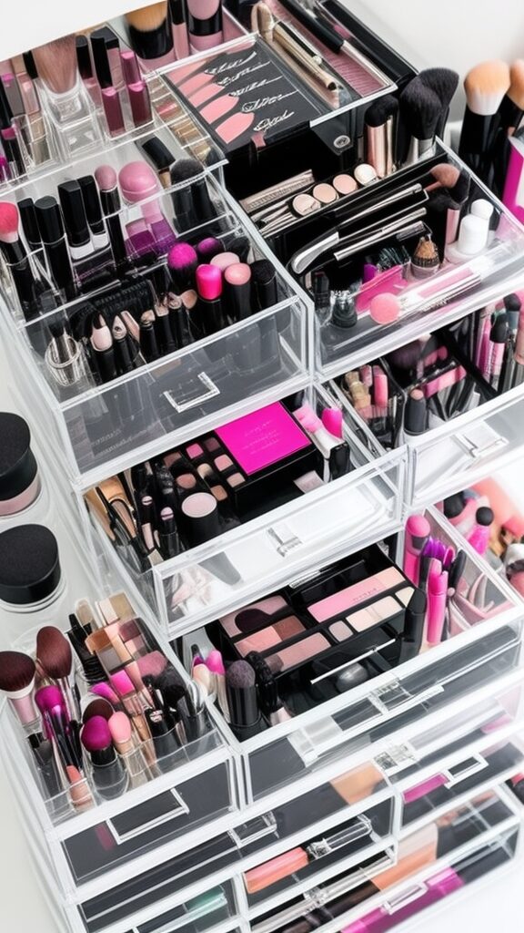 Types of Makeup Storage Drawers