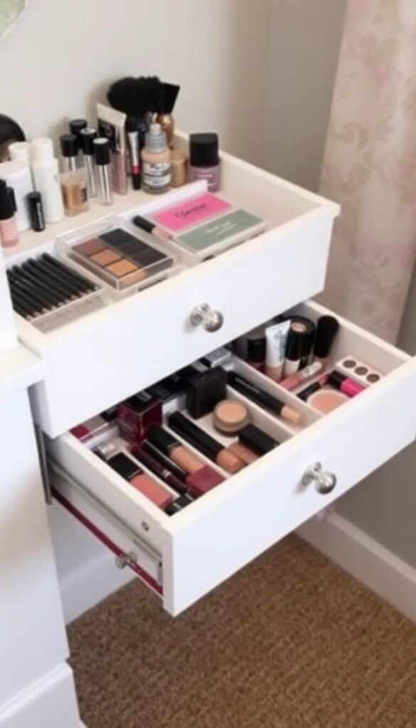 Creative Makeup Storage Drawer Ideas