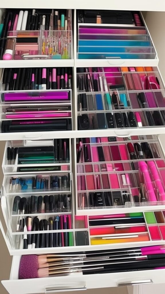 Creative Makeup Storage Drawer Ideas