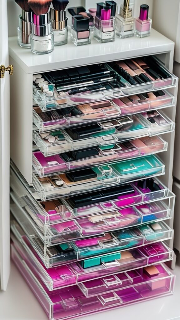 Choosing the Right Makeup Storage Drawers for Your Needs