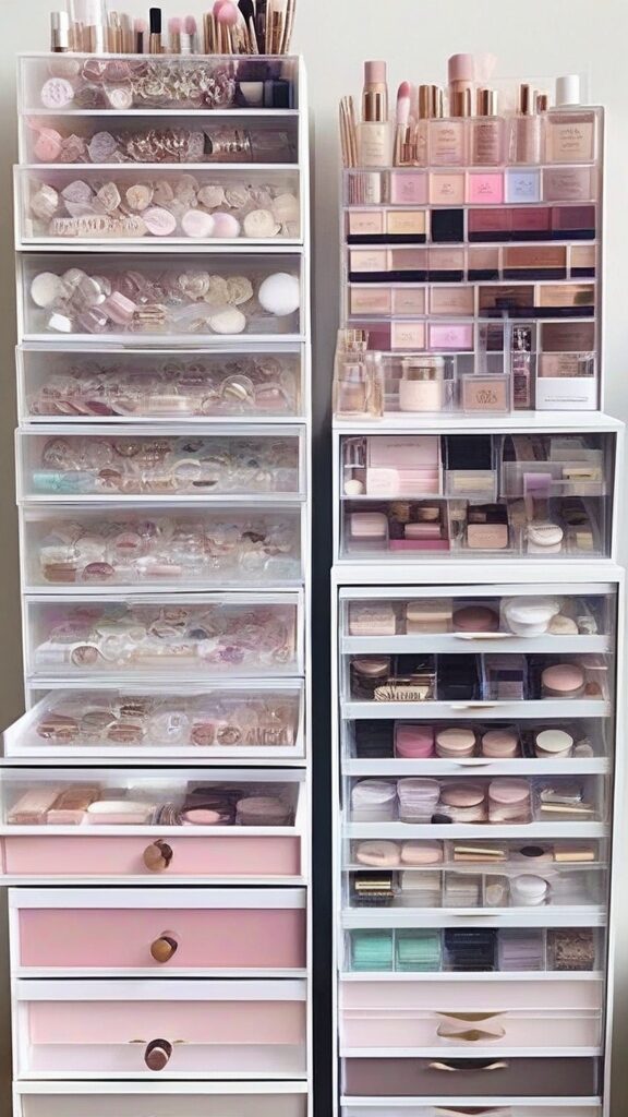 Types of Makeup Storage Drawers