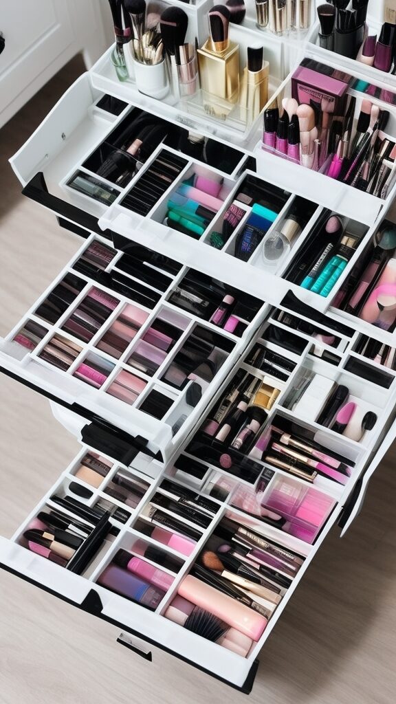 Types of Makeup Storage Drawers