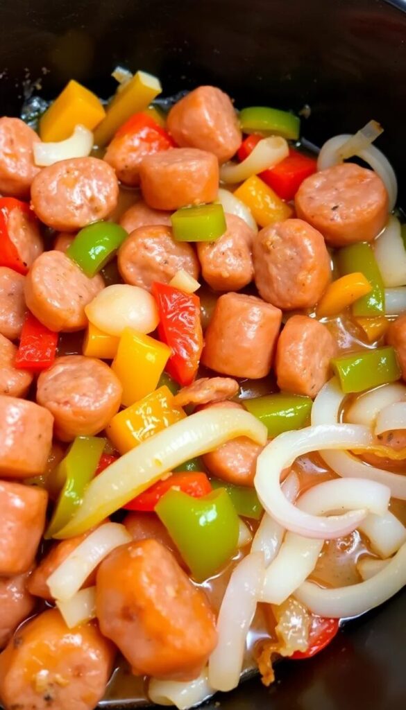 Sausage and Peppers with Onions