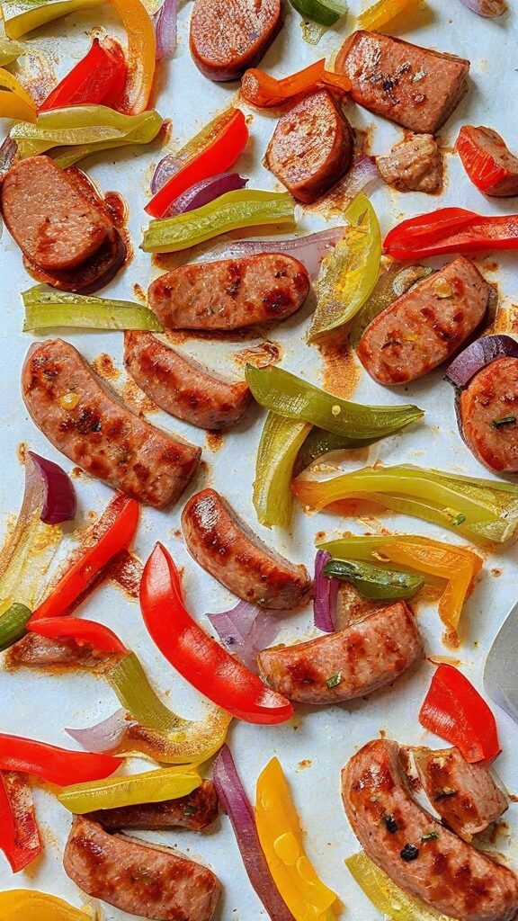 Sausage and Peppers with Onions