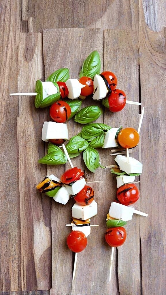 Caprese Skewers: Simple Elegance