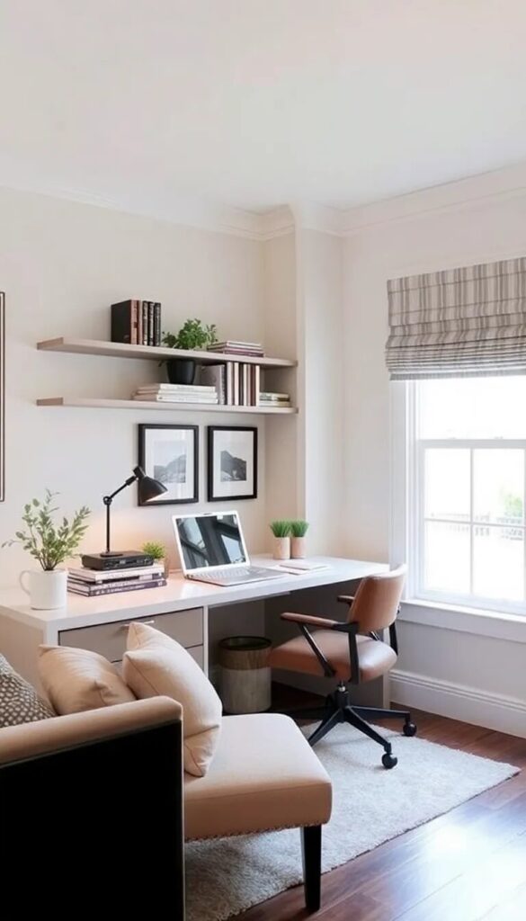 Corner Office Nook