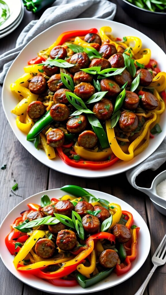 Sausage and Peppers Skillet: A Colorful and Flavorful Meal