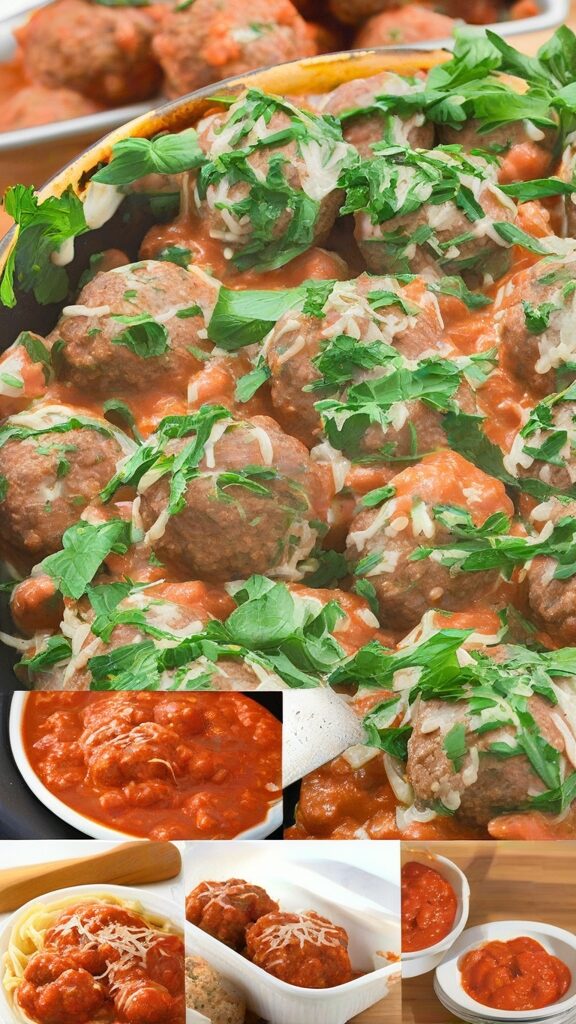 Meatballs in Marinara Sauce: A Simple and Flavorful Option