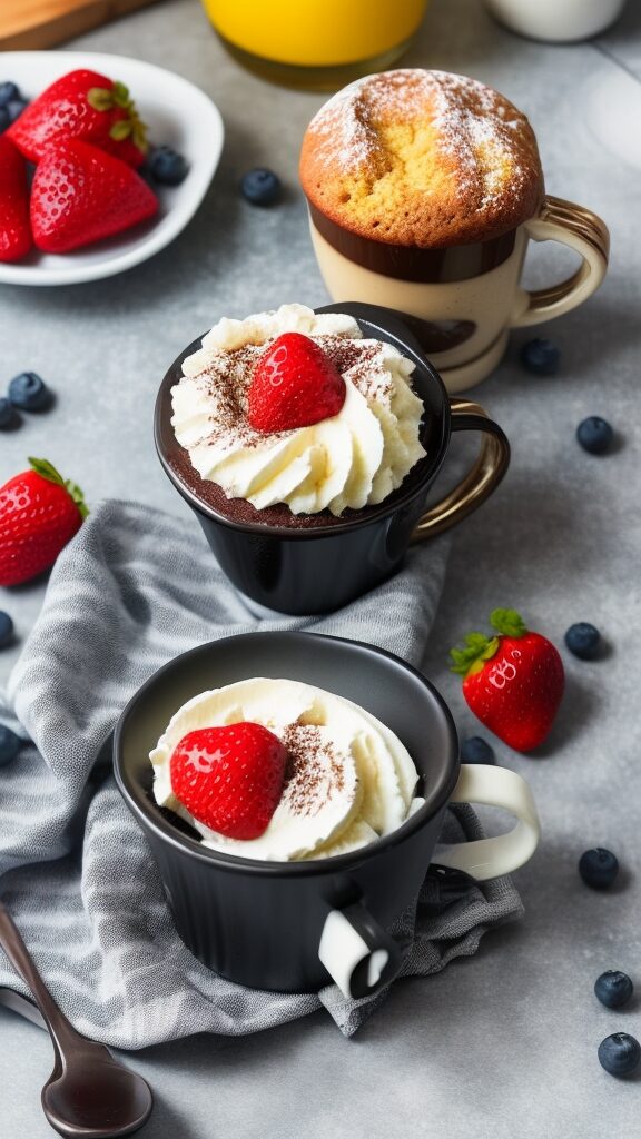 Keto Mug Cake: Individual Dessert in Minutes