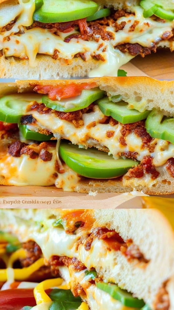 Spicy Chorizo and Pepper Jack Sandwich